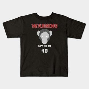 IQ:40 Kids T-Shirt